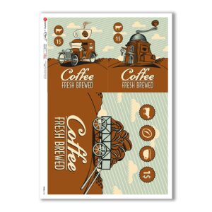 FOOD-0130. Carta di riso cucina per decoupage.