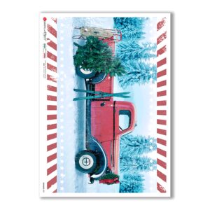 VEHICLES-0031. Carta di riso veicoli per decoupage.