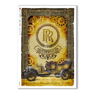 VEHICLES-0032. Carta di riso veicoli per decoupage.