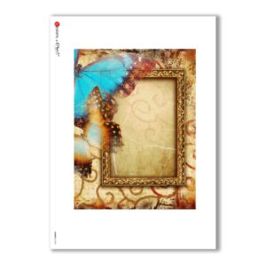 ALBUM-L-0029. Carta di riso album per decoupage.