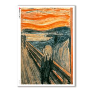 ARTWORK-0098. Carta di riso opere d'arte per decoupage.