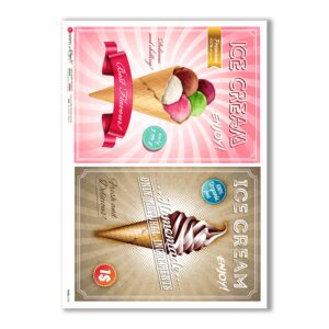 FOOD-0135. Carta di riso cucina per decoupage.