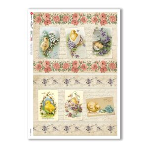HOLIDAY-0104. Carta di riso festività per decoupage.