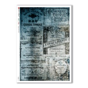 PATTERN-0184. Carta di riso texture per decoupage.