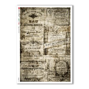 PATTERN-0185. Carta di riso texture per decoupage.