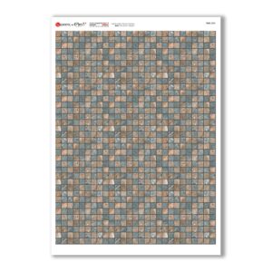 TILES-0035. Carta di riso tegole per decoupage.