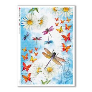 ANIMALS-0150. Carta di riso animali per decoupage.