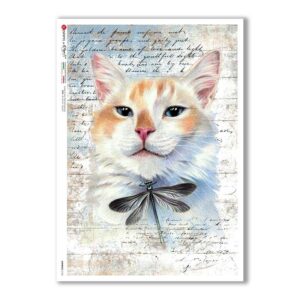 ANIMALS-0160. Carta di riso animali per decoupage.