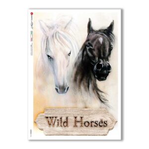 ANIMALS-0166. Carta di riso animali per decoupage.