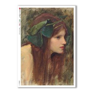 ARTWORK-0108. Carta di riso opere d'arte per decoupage.