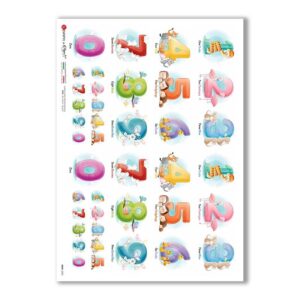 BABY-0082. Carta di riso bambini per decoupage.