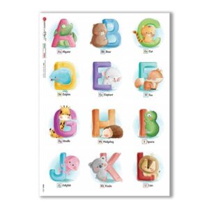 BABY-0083. Carta di riso bambini per decoupage.