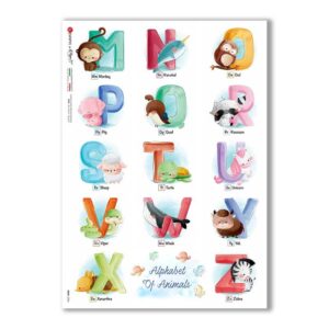BABY-0084. Carta di riso bambini per decoupage.