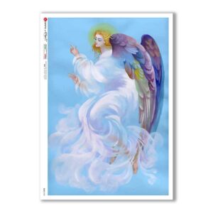 CULT-0150. Carta di riso sacra per decoupage.