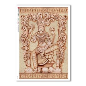 CULT-0153. Carta di riso sacra per decoupage.
