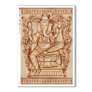 CULT-0155. Carta di riso sacra per decoupage.