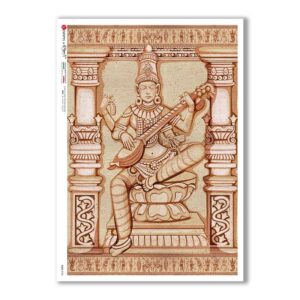 CULT-0156. Carta di riso sacra per decoupage.