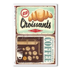 FOOD-0139. Carta di riso cucina per decoupage.