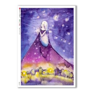 TALES-0039. Carta di riso fiabe per decoupage.