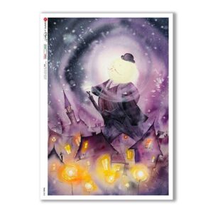 TALES-0040. Carta di riso fiabe per decoupage.