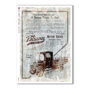 VEHICLES-0044. Carta di riso veicoli per decoupage.