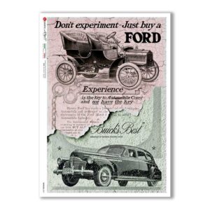VEHICLES-0047. Carta di riso veicoli per decoupage.