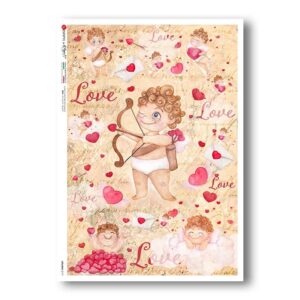 HOLIDAY-0117. Carta di riso festività per decoupage.