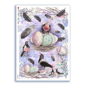 ANIMALS-0172. Carta di riso animali per decoupage.