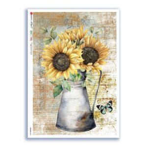 COUNTRY-0073. Carta di riso country per decoupage.
