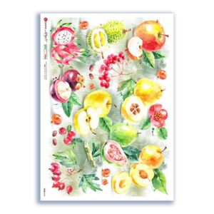 FOOD-0147. Carta di riso cucina per decoupage.