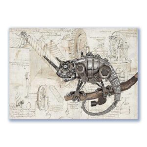 GF-OGGETTI-ANTICHI-001. Carta di riso grande formato