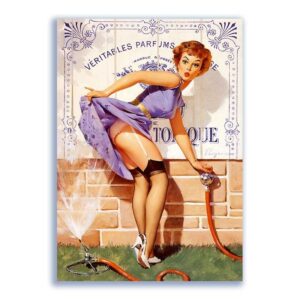 GF-PIN-UP-005. Carta di riso grande formato