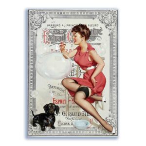 GF-PIN-UP-008. Carta di riso grande formato