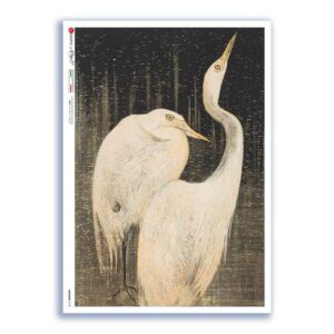ARTWORK-0118. Carta di riso opere d'arte per decoupage.