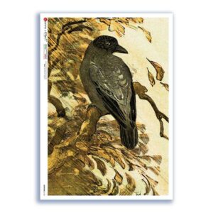 ARTWORK-0120. Carta di riso opere d'arte per decoupage.