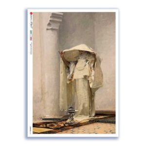 ARTWORK-0126. Carta di riso opere d'arte per decoupage.