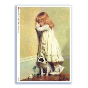 BABY-0086. Carta di riso bambini per decoupage.