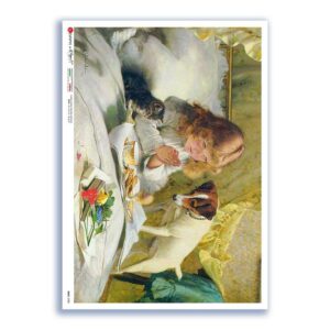 BABY-0088. Carta di riso bambini per decoupage.
