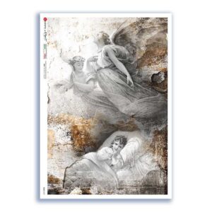 CULT-0167. Carta di riso sacra per decoupage.