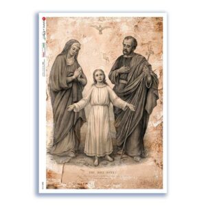 CULT-0168. Carta di riso sacra per decoupage.