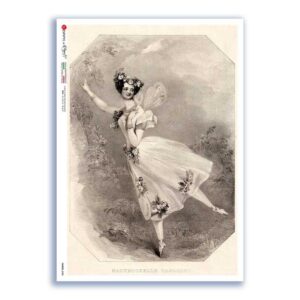 FAIRIES-0088. Carta di riso fate per decoupage.