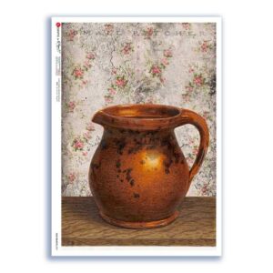 OLD OBJECTS-0031. Carta di riso oggetti vintage per decoupage.