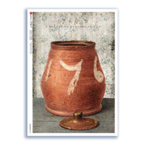 OLD OBJECTS-0033. Carta di riso oggetti vintage per decoupage.