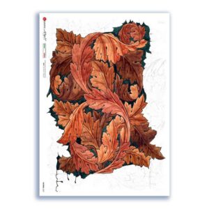 PATTERN-0209. Carta di riso texture per decoupage.