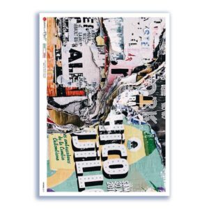 PATTERN-0219. Carta di riso texture per decoupage.