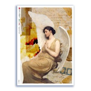 SCENE-0129. Carta di riso pittorico per decoupage.