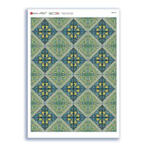 TILES-0048. Carta di riso tegole per decoupage.