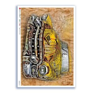 VEHICLES-0060. Carta di riso veicoli per decoupage.