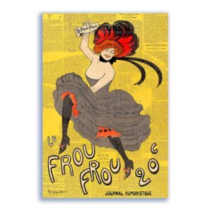 GF-ART NOUVEAU-017. Carta di riso grande formato
