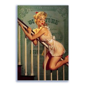 GF-PIN-UP-011. Carta di riso grande formato